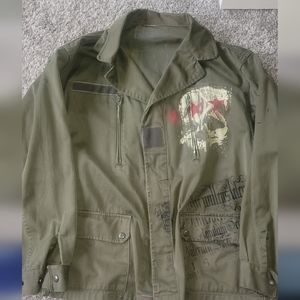 Army green jacket
